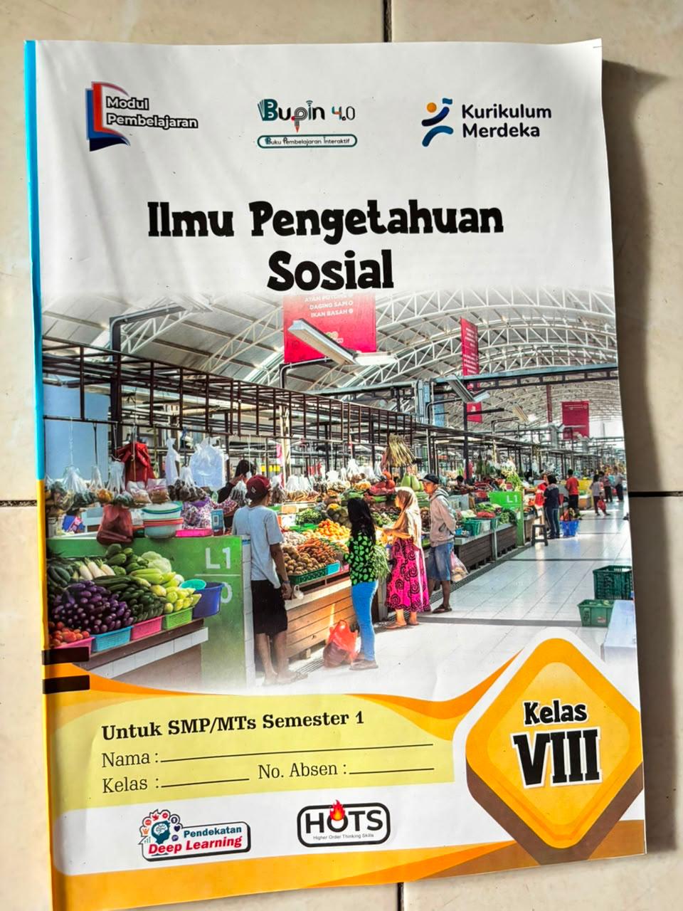 Buku Ilmu Pengetahuan Sosial - Kelas VIII (8)